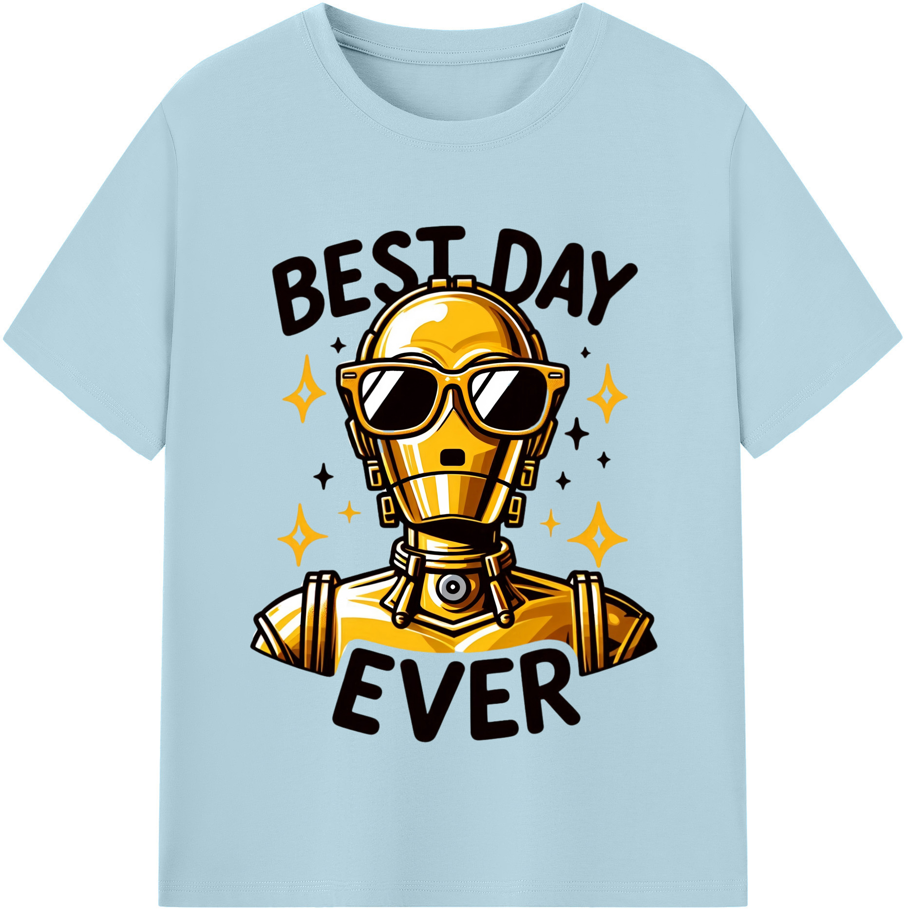 （画像用） スター・ウォーズ Star Wars 綿100％半袖Tシャツ（フロントプリント）